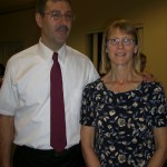 BMW Senior accountant, Bob Corneroli and wife Rebecca at a school graduation event in Greer, SC.